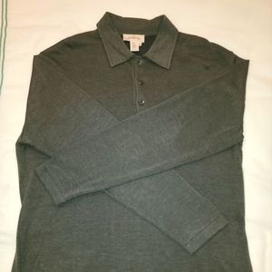 Vintage Zegna Long Sleeve Polo Shirt